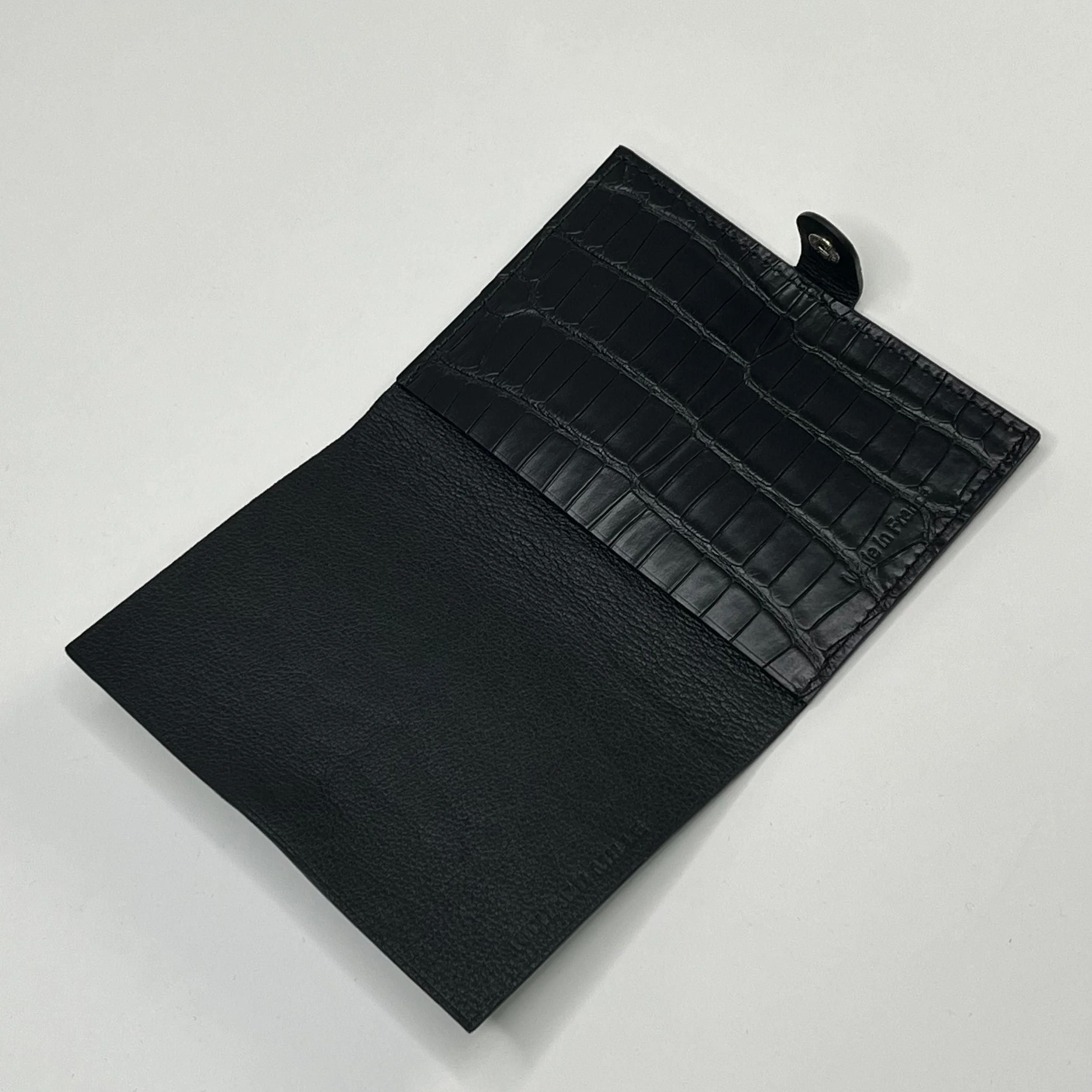 Richard Mille Multicolor Tassel Navy Grained Leather Zip Pouch